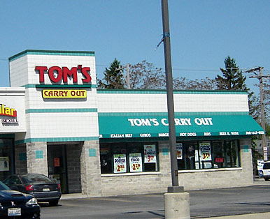 Tom’s Carry Out in lyons, Illinois